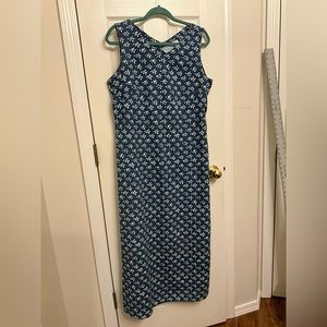 Liz Claiborne cotton maxi size 12.